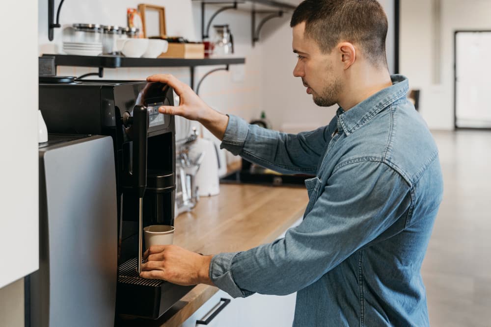 machine à café en entreprise